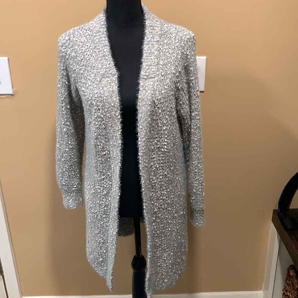 NWT POL Gray Cardigan Size Medium